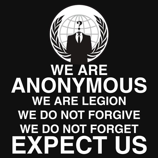 Anonymous: T-Shirts | Redbubble