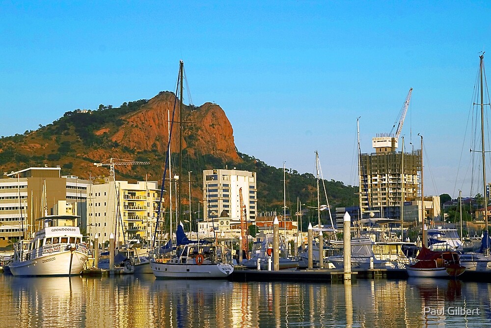 "Ross Creek Marina Sunrise Townsville" by Paul Gilbert Redbubble