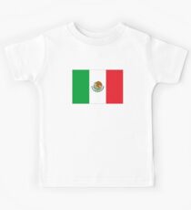 Mexico Flag Mexican Flag Kids Tee