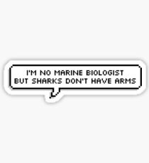 Sharks Don't Have Arms Buzzfeed Unsolved Sticker