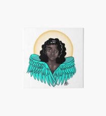 Little Blue Angel Art Board Print