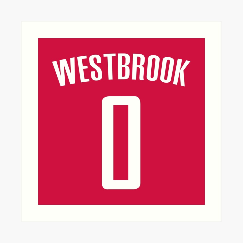 russell westbrook jersey small