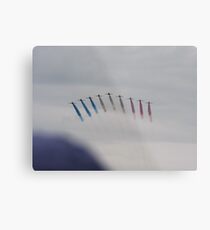 Red Arrows Arrival Metal Print