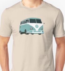 Camiseta ajustada bus de samba - color estilizado