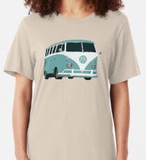 Camiseta ajustada bus de samba - color estilizado