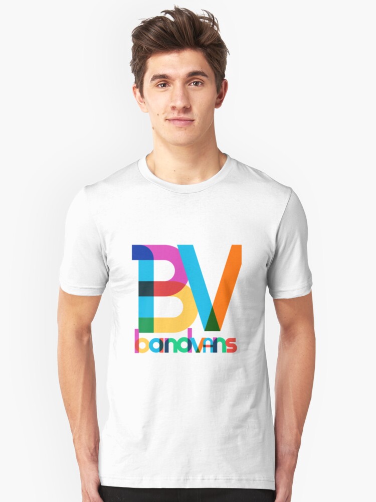 colorful vans t shirt