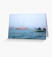 New Bedford rowing club Greeting Card