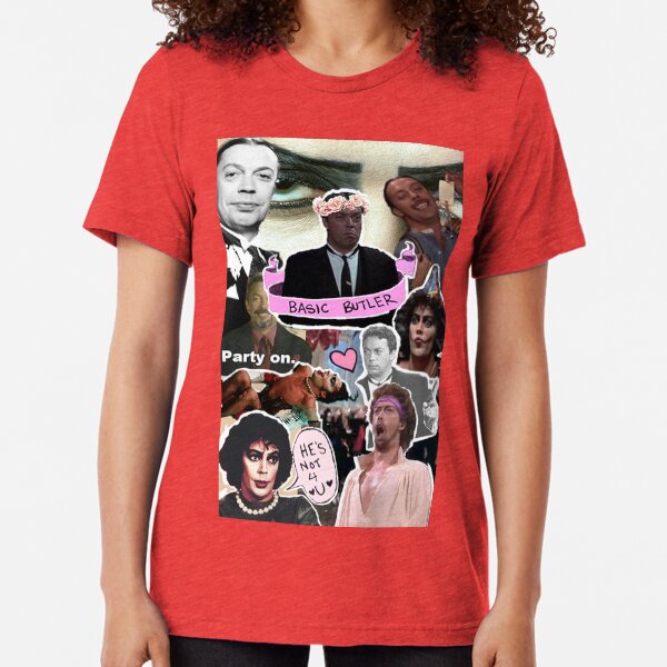 The God that is Tim Curry Tri-blend T-Shirt