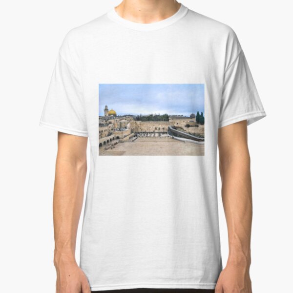 Jerusalem and the western wall Classic T-Shirt