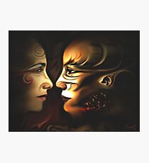 Anticipation d'un baiser Photographic Print