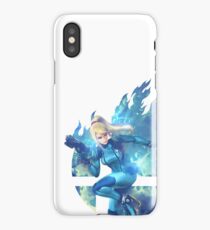 Smash Hype - Zero Suit Samus iPhone Case