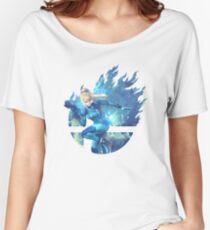 Smash Hype - Zero Suit Samus Relaxed Fit T-Shirt