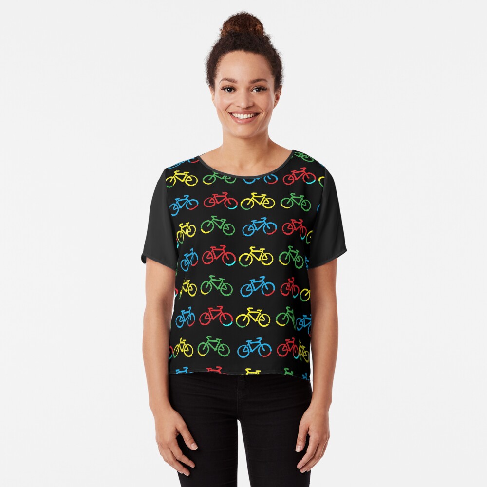 Bike Race Chiffon Top