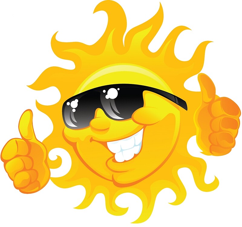 "THUMBS UP SUN SMILEY FACE 1" by HAUNTERSDEPOT | Redbubble