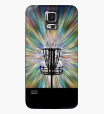 Funda/vinilo para Samsung Galaxy Disc Golf Basket Silhouette