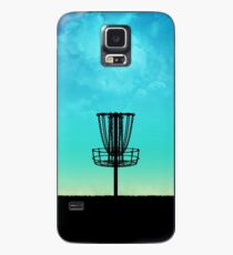 Funda/vinilo para Samsung Galaxy Disc Golf Basket Silhouette