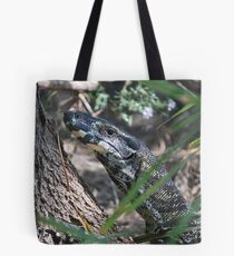 Lace Monitor. Tote Bag