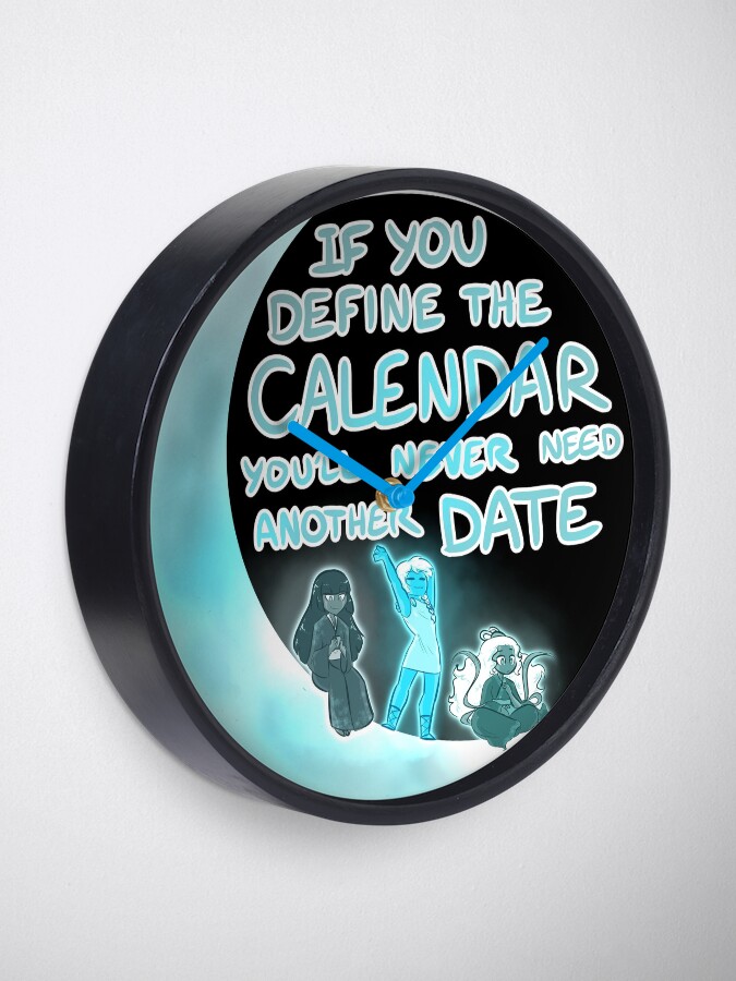 Alternate view of Lunar Goddesses Clock