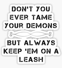 Arsonist's Lullabye Lyrics Sticker