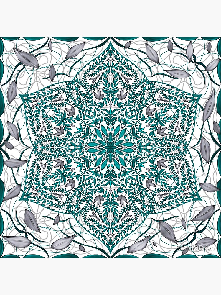 Woven Vines of Silver and Life by StephOBrien