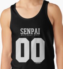Senpai (先輩) - White Tank Top