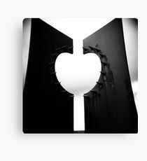 Apple Heart Canvas Print