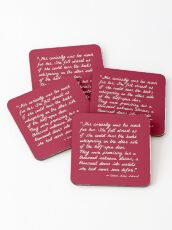 Curiosity (Inkheart) Coasters