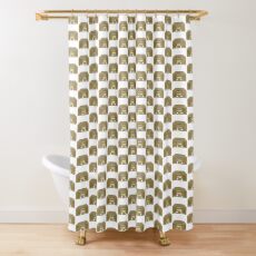 Cool Vinatge Radio Shower Curtain
