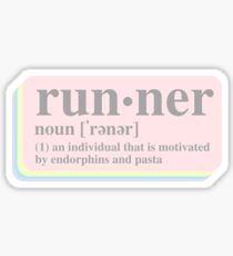 Runner Definition Sticker