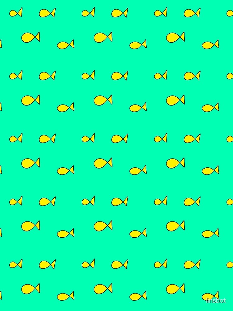 princess caroline oh fish print by linsbot