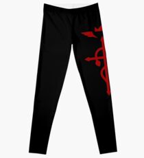 Fullmetal Alchemist - Flamel Insignia (Red) Leggings