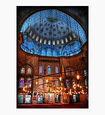 HDR: Blue Mosque, Istanbul, Turkey (view larger) Photographic Print