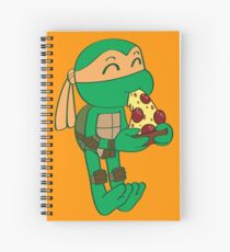 Precious Turtles - Michelangelo Spiral Notebook