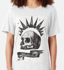 Chloes Shirt - Misfit Skull Slim Fit T-Shirt