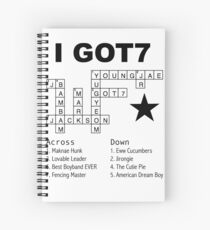 GOT7 Kreuzworträtsel Spiralblock