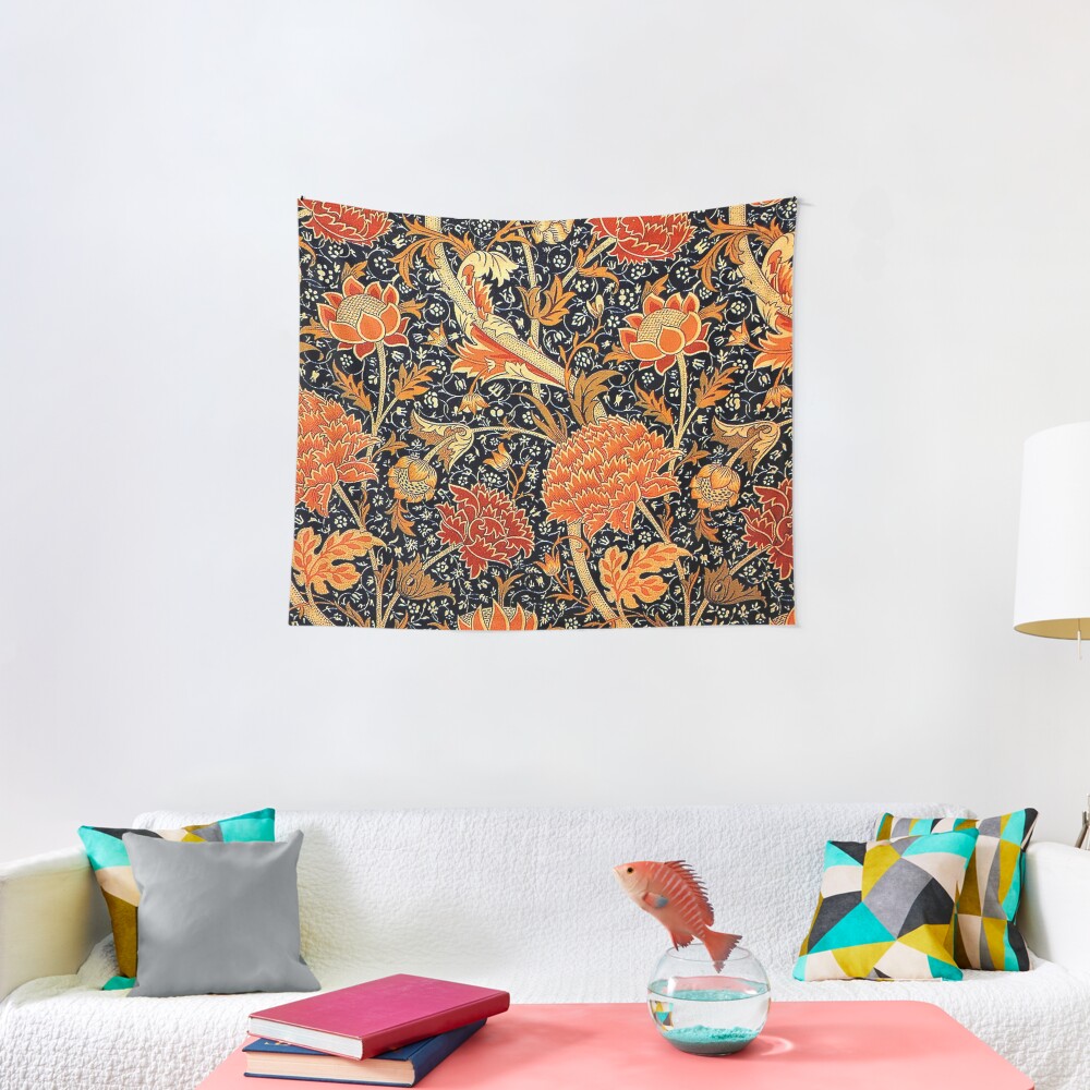 Cray, vintage pattern by William Morris Tapestry