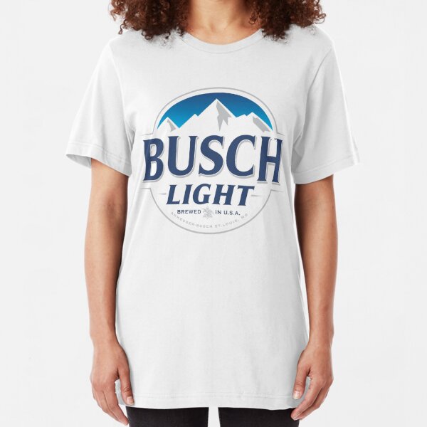 busch lite t shirt