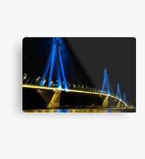 bridge in Patras Metal Print
