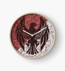 Black Eagles - Flat Fire Emblem Drei Häuser Uhr