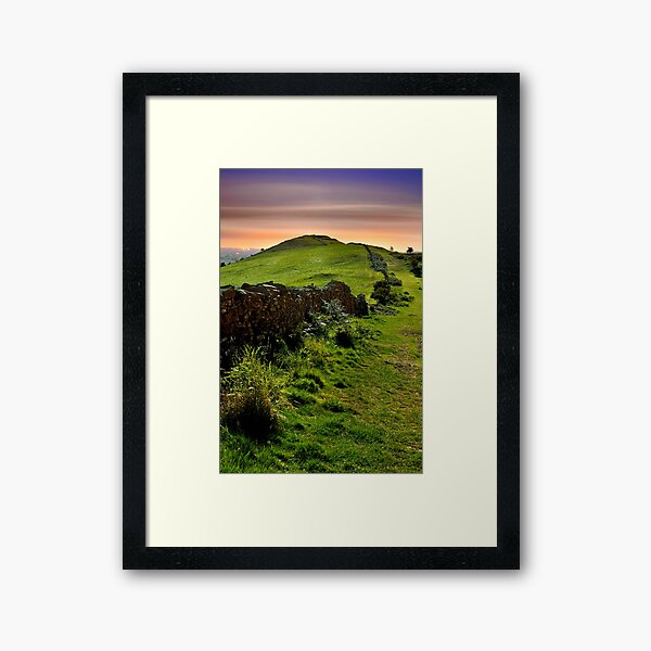 Moonlight on The Helm, Kendal Framed Art Print