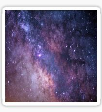 Pegatina Galaxy Nebula Design Outer Space Blue Purple
