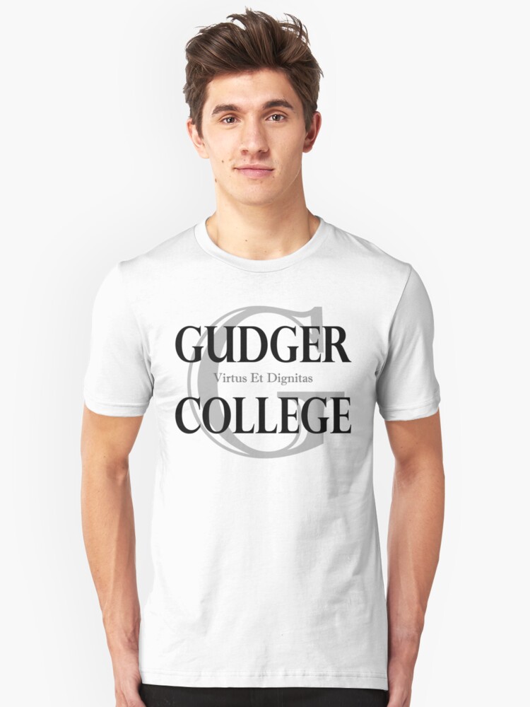 gudger college shirt