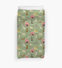 Dog Days Duvet Cover
