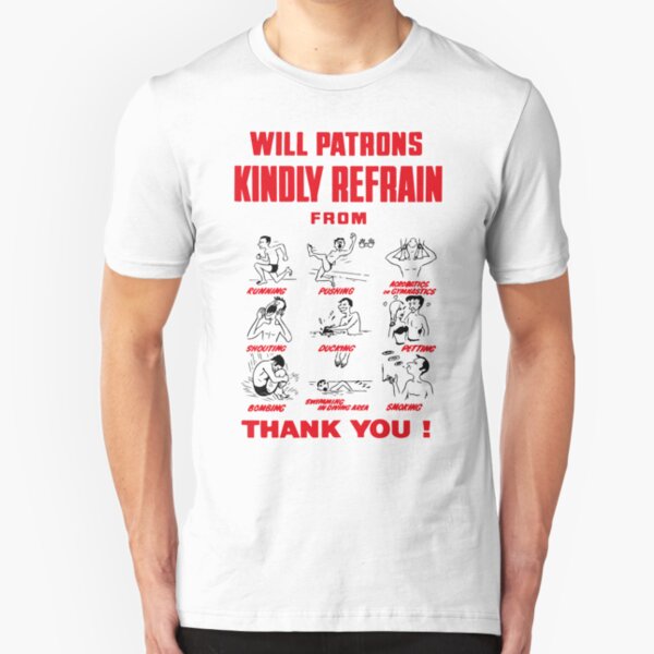 NDVH Pool Rules Slim Fit T-Shirt