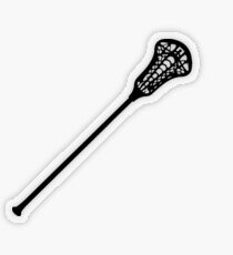 Lacrosse Stick Transparent Sticker