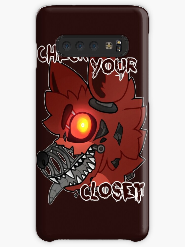 Fnaf 4 Foxy Check Your Closet Cases Skins For Samsung Galaxy By