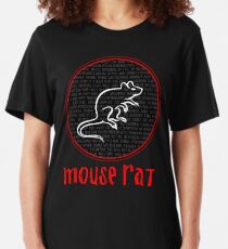 Camiseta ajustada Nombres de Rat Rat Band