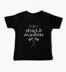 Camiseta para bebé Doncella escudo
