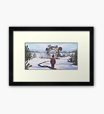 The Course Start Framed Print