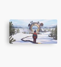 The Course Start Metal Print